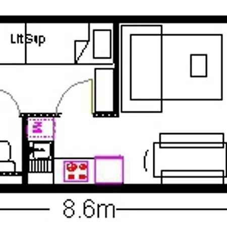 Apartment Confort 6 Pers, Vue Pistes, Animaux Admis