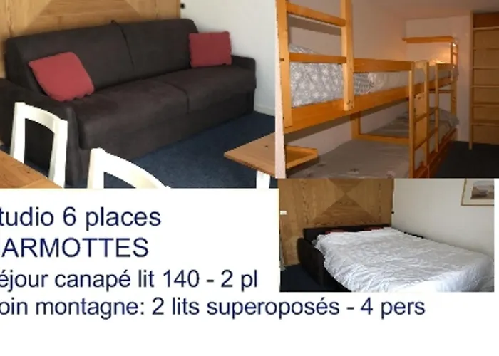 Confort 6 Pers, Vue Pistes, Animaux Admis - Fr-1-859-4 公寓 欧波讷